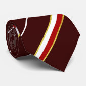vlag van Poolse strepen Stropdas (Opgerold)