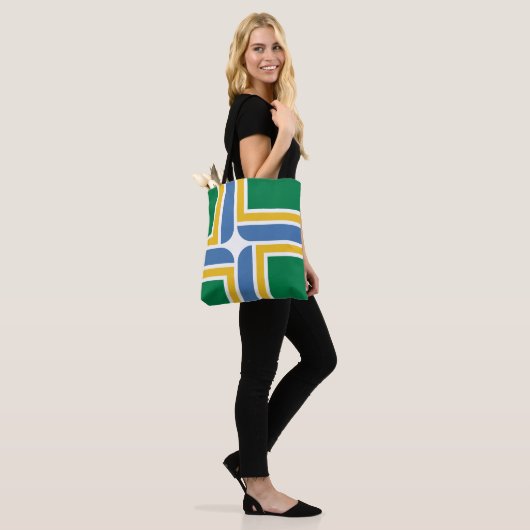 Vlag van Portland, Canvas tas Oregon (Op model)