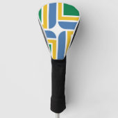 Vlag van Portland, Hoesje Oregon Golf Golfheadcover (Voorkant)