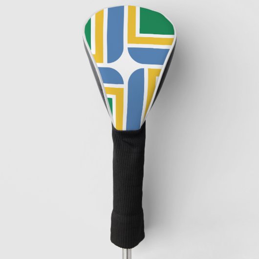 Vlag van Portland, Hoesje Oregon Golf Golfheadcover (Voorkant)