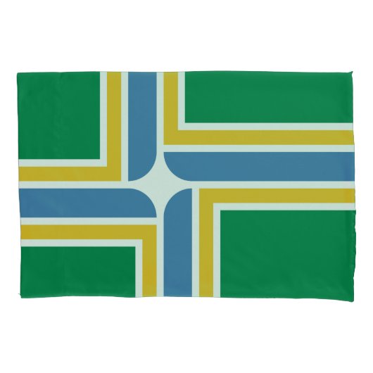 Vlag van Portland, Hoesje Oregon Pillow Kussensloop (Voorkant)