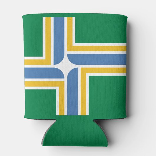 Vlag van Portland, Koelbox Oregon Blikjeskoeler (Achterkant)