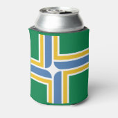 Vlag van Portland, Koelbox Oregon Blikjeskoeler (Blikje Achterkant)