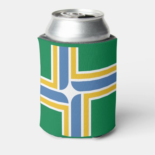 Vlag van Portland, Koelbox Oregon Blikjeskoeler (Blikje Achterkant)