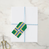 Vlag van Portland, Labels van Oregon Gift Cadeaulabel (Met Touw)