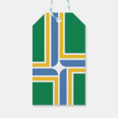 Vlag van Portland, Labels van Oregon Gift Cadeaulabel (Achterkant)