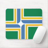 Vlag van Portland, Muismat Oregon (Met muis)