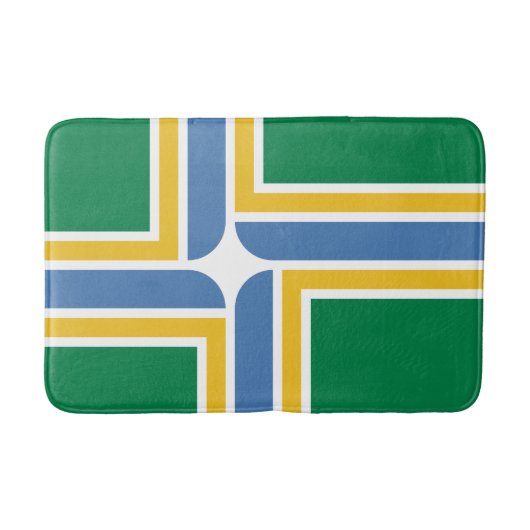 Vlag van Portland, Oregon Bath Mat (Voorkant)