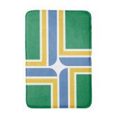 Vlag van Portland, Oregon Bath Mat (Voorkant Verticaal)