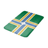 Vlag van Portland, Oregon Bathroom Mat (Gekanteld)