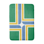 Vlag van Portland, Oregon Bathroom Mat (Voorkant Verticaal)