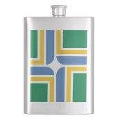Vlag van Portland, Oregon Flask Flacon (Voorkant)