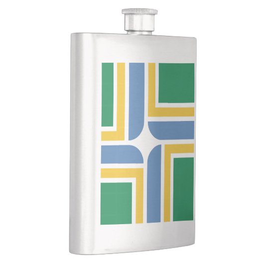 Vlag van Portland, Oregon Flask Flacon (Rechts)