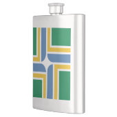 Vlag van Portland, Oregon Flask Flacon (Links)