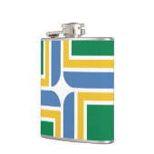 Vlag van Portland, Oregon Flask Heupfles (Links)