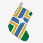 Vlag van Portland, Oregon Kleine Kerstsok (Voorkant (Hangend))