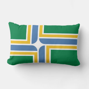 Vlag van Portland, Oregon Lumbar Pillow Kussen