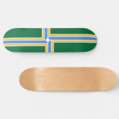 Vlag van Portland (Oregon) Persoonlijk Skateboard (Horizontaal)