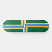 Vlag van Portland (Oregon) Persoonlijk Skateboard (Horizontaal)
