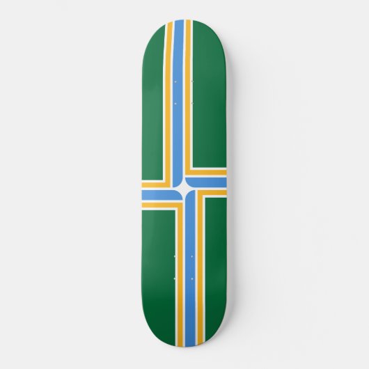 Vlag van Portland (Oregon) Persoonlijk Skateboard (Voorkant)