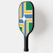 Vlag van Portland, Oregon Pickleball Paddle (Links)