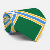 Vlag van Portland - Oregon Stropdas (Opgerold)