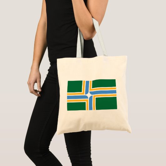 Vlag van Portland (Oregon) Tote Bag (Voorkant (product))