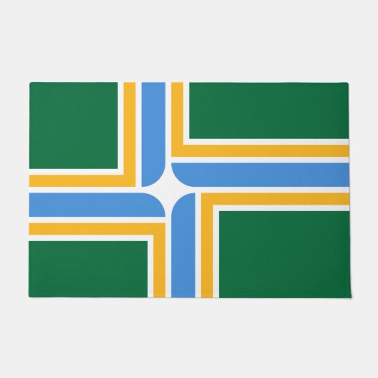 Vlag van Portland (Oregon, VS-stad) Deurmat (Voorkant)