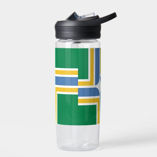 Vlag van Portland, Oregon Waterfles (Links)