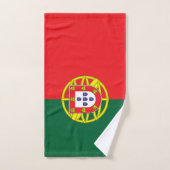 Vlag van Portugal Bad Handdoek (Handdoek)