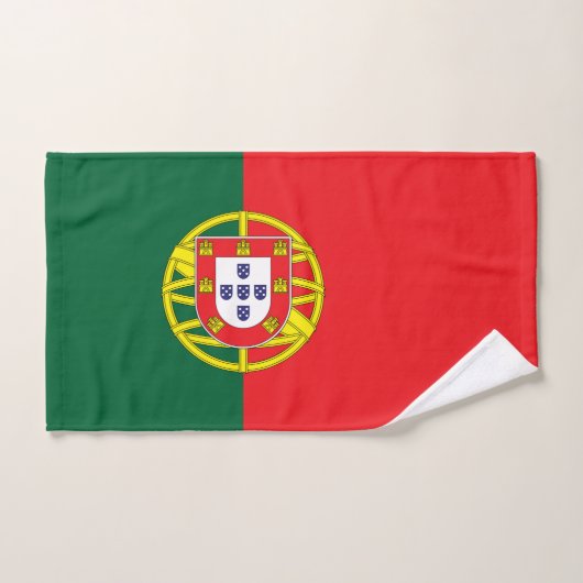 Vlag van Portugal Bad Handdoek (Handdoek)