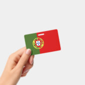 Vlag van Portugal Badge (Handheld)
