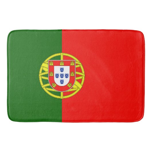 Vlag van Portugal Badmat (Voorkant)