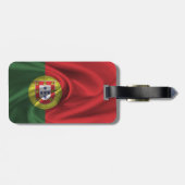 Vlag van Portugal Bagagelabel (Achterkant horizontaal)