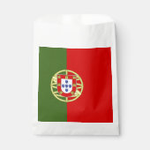 Vlag van Portugal Bedankzakje (Voorkant)
