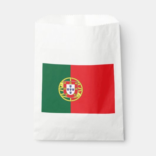 Vlag van Portugal Bedankzakje (Voorkant)