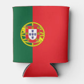 Vlag van Portugal Blikjeskoeler (Voorkant)