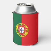 Vlag van Portugal Blikjeskoeler (Blikje Achterkant)