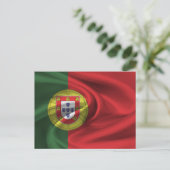 Vlag van Portugal Briefkaart (Staand voorkant)