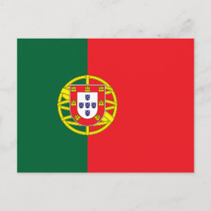 Vlag van Portugal Briefkaart