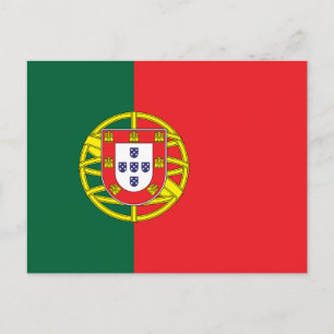 Vlag van Portugal Briefkaart
