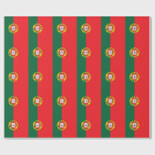 Vlag van Portugal Cadeaupapier (Vlak)
