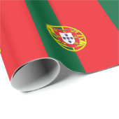 Vlag van Portugal Cadeaupapier (Rol Hoek)