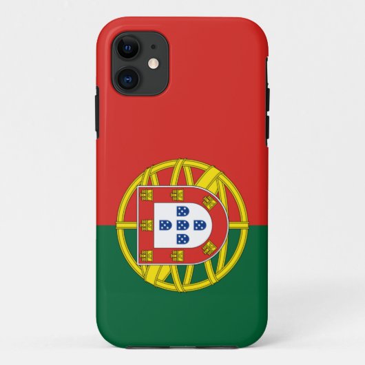Vlag van Portugal Case-Mate iPhone Case (Achterkant)