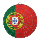 Vlag van Portugal Dartbord (Voorkant)