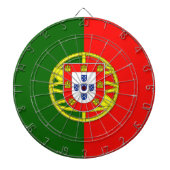 Vlag van Portugal Dartbord (Voorkant)