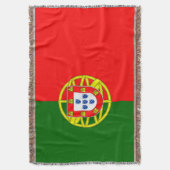 Vlag van Portugal Deken (Voorkant Verticaal)
