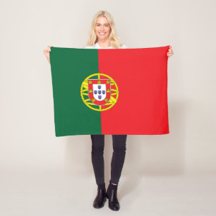 Vlag van Portugal Fleece Deken