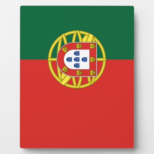Vlag van Portugal Fotoplaat (Voorkant)
