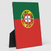 Vlag van Portugal Fotoplaat (Zijkant)